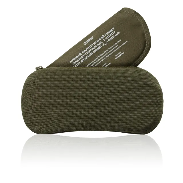 6 - Балістичний захист потилиці 1-го класу захисту. CORDURA 1000D. Олива
