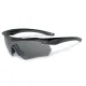 1 - Балістичні захисні окуляри ESS® Crossbow One Black з лінзою Smoke Gray